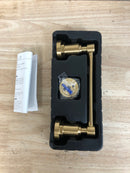 Signature Hardware SHGFTHBG Greyfield Wall-Mounted Toilet Paper Holder - Brushed Gold