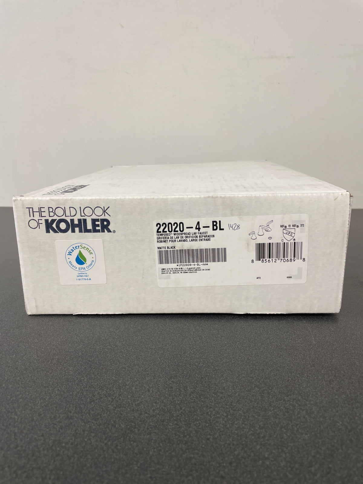 Kohler Tempered 1.2 GPM Widespread Bathroom Faucet with UltraGlide and Pop-Up Drain Assembly
