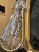 Bio Bidet FLOW Kitchen Faucet with Pull Down Sprayer, Classic Spring Neck, Single Handle, Brushed Nickel