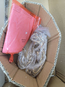 Signature Hardware 479820 Candler 6 Light 47" Wide Linear Taper Candle Crystal Chandelier - Brushed Gold