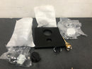 Delta T27867-BL Ara 17 Series Pressure Balanced Valve Trim with Integrated Volume Control and 3 Function Diverter for Two Shower Applications - Less Rough-In - Matte Black