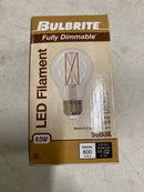 Bulbrite 776958 Filaments 5000 Kelvin A Line Pear LED Light Bulb
