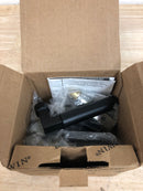 Baldwin L029190PASS L029 Gramercy Passage Door Lever Set with R017 Rose from the Estate Collection - Satin Black