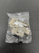 Liberty Hardware H01915C-SN-O 1/2 Inch Partial Overlay Wrap Cabinet Door Hinge  (Package of 2) - Satin Nickel