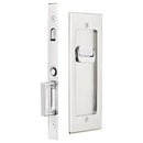 Emtek 2115US15 7-1/4" Height Privacy Pocket Door Mortise Lock from the Modern Rectangular Collection - Satin Nickel