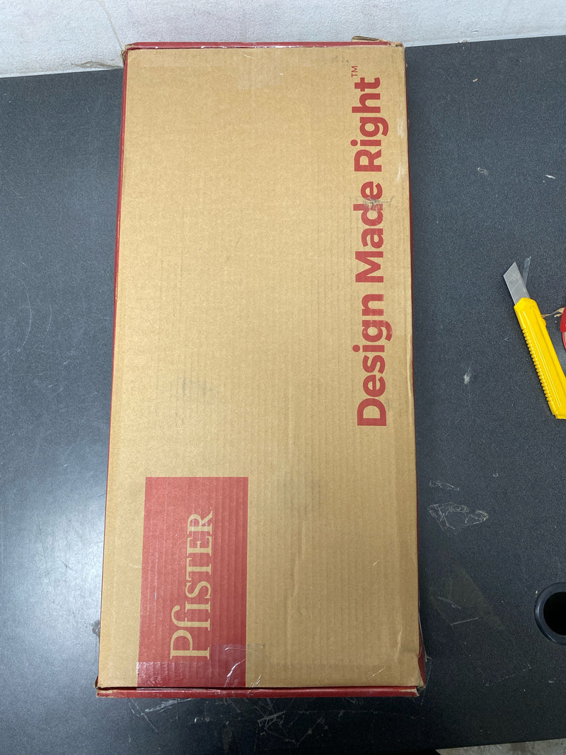 Pfister GT529-NRB Norden 1.8 GPM Single Hole Pull Down Kitchen Faucet - Matte Black