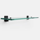 Rejuvenation Hardware Glass 20 in Shelf Set Oil Rubbed Bronze Yaquina C3463