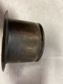 Signature Hardware SH163AGBR 3-1/2" Brass Kitchen Deep Garbage Disposal Flange and Stopper - Aged Brass