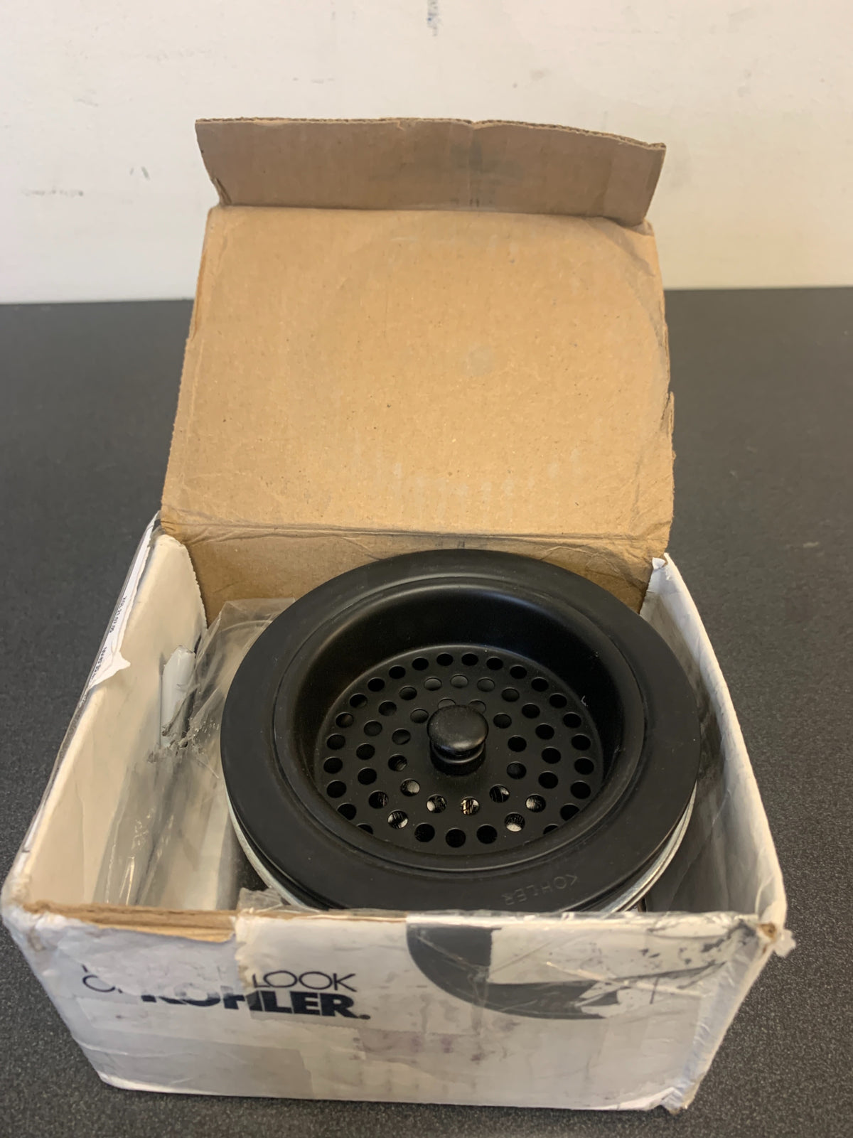 Kohler K-8801-BL Duostrainer 3-1/2" Basket Strainers - Matte Black