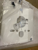 Geberit 156.050.00.1 Acoustic Insulation Wall Mounted Bowl Connection Set - White