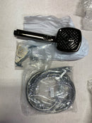 Brizo 88767-BNX Allaria 1.75 GPM Multi Function Hand Shower Package - Includes Slide Bar, Hose and Integrated Elbow - Brilliance Black Onyx