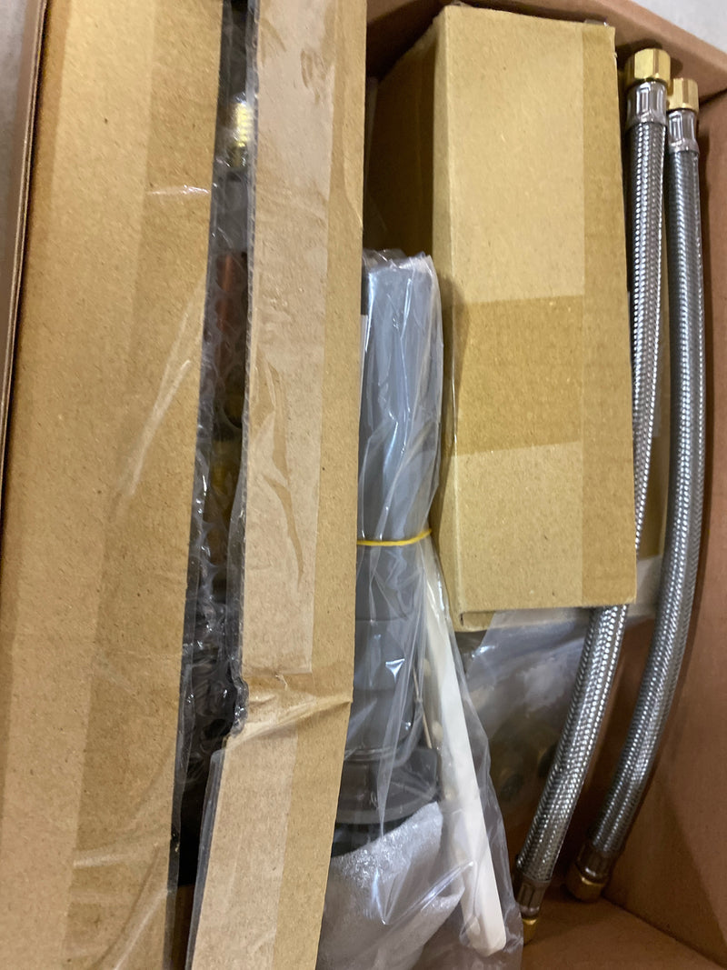 Kingston Brass GKB951 Magellan 1.2 GPM Widespread Bathroom Faucet with Pop-Up Drain Assembly - Polished Chrome