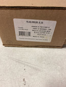 Baldwin PSVASRRR055 Vashon Passage Door Knob Set with Recessed Round Rose from the Reserve Collection - Polished Nickel