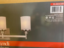 Canarm IVL408A03BN Lyndi 3-Light Bath Vanity, Brushed Nickle