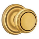 Emtek 8100NWUS7 Norwich Passage Door Knob Set with Regular Rose from the Brass Classic Collection - French Antique