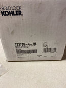 Kohler T72768-4-BL Artifacts Rite-Temp Pressure-Balancing Valve Trim With Push-Button Diverter And Lever Handle in Matte Black