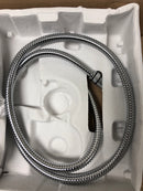 Grohe 26123001 Retro-Fit 1.75 GPM Shower System with Single Function Rain Shower Head, Slide Bar, Hand Shower and 17-3/4" Swivel Shower Arm - Starlight Chrome