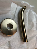 Brizo RP74751GL Essential 7" Wall Mounted Shower Arm and Flange - Luxe Gold