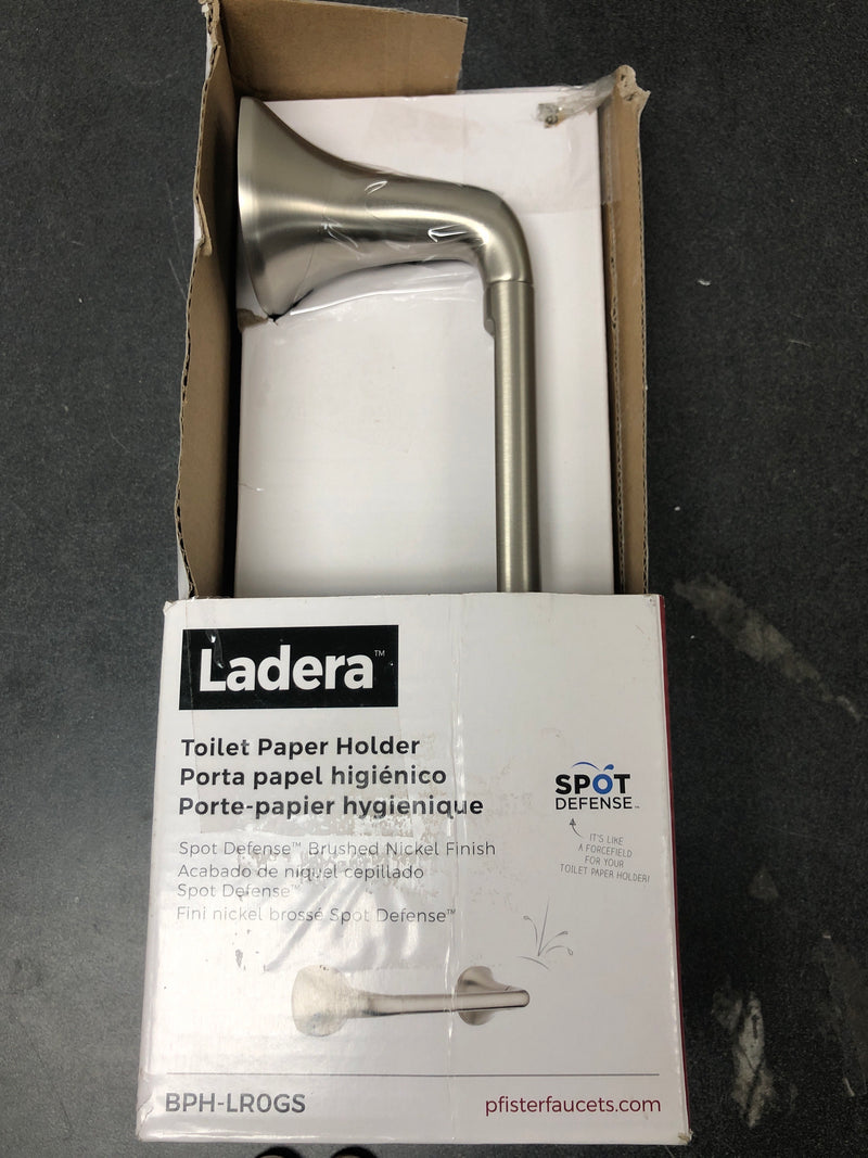 Pfister BPH-LR0GS Ladera Toilet Paper Holder in Spot Defense Brushed Nickel