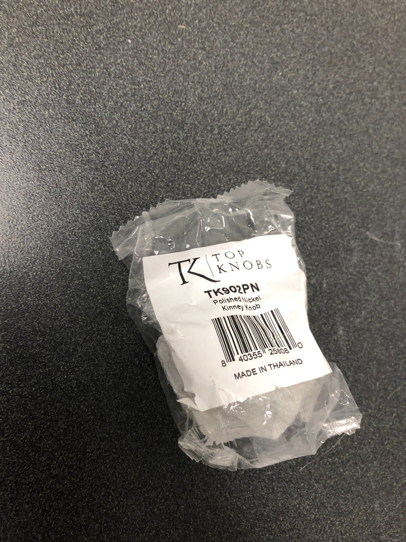 Top Knobs TK902PN Kinney 1-1/2 Inch Mushroom Cabinet Knob from the Lynwood Collection - Polished Nickel