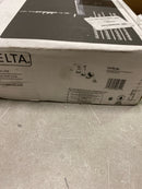 Delta Woodhurst Roman Tub Faucet with Hand Shower, Matte Black Deck Mount Bathtub Faucet, Matte Black T4732-BL (Valve Sold Separately)