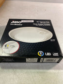 Juno Lighting JSBT 6IN SWW2 90CRI PIR MW M6 Contractor Select JSBT 8" Wide Switchable CCT Integrated LED Surface Mount Light with Motion Sensor - White