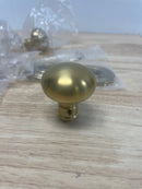 Baldwin 5000033PRIV 5000 Privacy Door Knob Set with 5048 Rose from the Estate Collection - Vintage Brass
