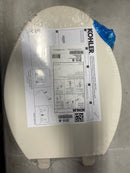 Kohler K-20110-96 Brevia Elongated Quiet Close Toilet Seat and Lid - Biscuit