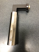 Emtek C520FAUS10B Faceted Privacy Door Lever Set from the SELECT Brass Collection with CF Mechanism - Oil Rubbed Bronze