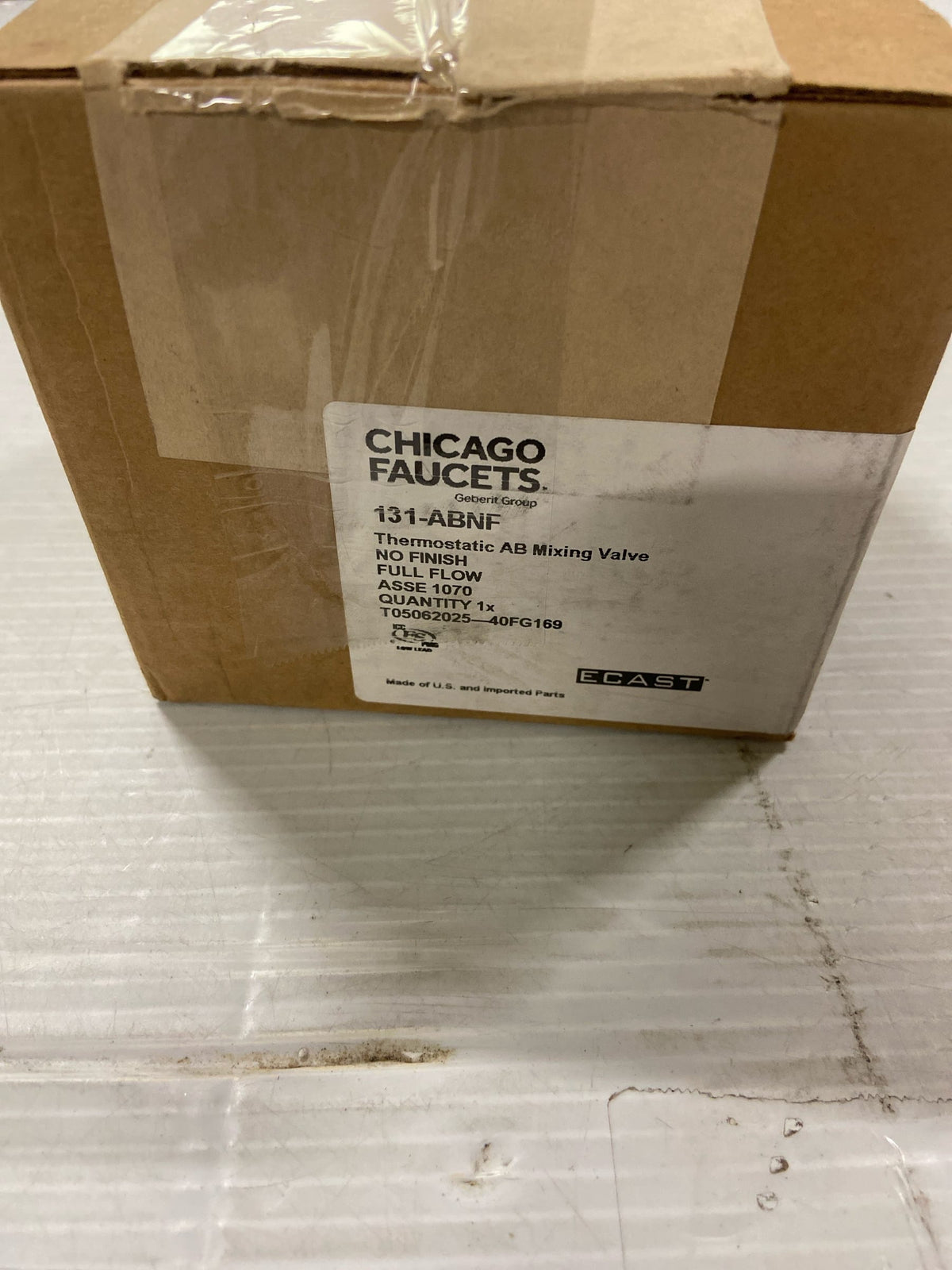 Chicago Faucets 131-ABNF ECAST Thermostatic Mixing Valve - N/A