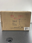 Z-Lite 164-6 Cameo 1 Light Mini Pendant with White Shade - Chrome