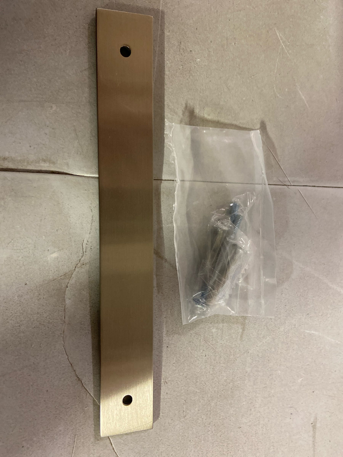 Amerock BP37764G10 Ladera 6-5/16 in. Center-to-Center Rectangle Satin Nickel Pull Cabinet Backplate