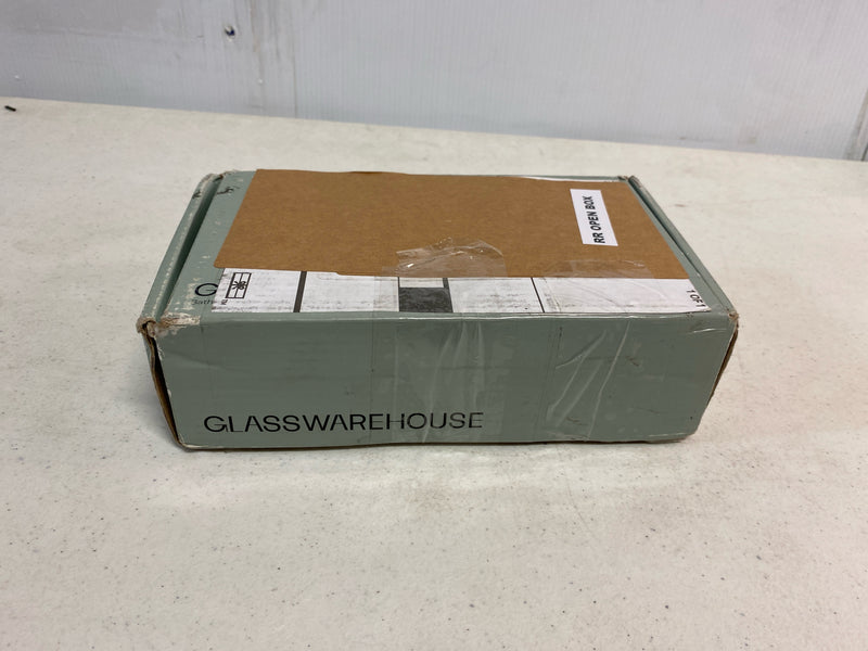 Glass Warehouse GW-B-DO-31-25 Albedo 58"H x 31-1/4"W Hinged - Black