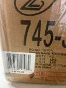 Unbranded 745-3V-MB Kendrick 23 in. 3-Light Matte Black Vanity-Light with Matte Opal Glass Shade