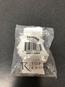 Top Knobs TK560HB Quilted 1-1/4 Inch Rectangular Cabinet Knob from the Mercer Collection - Honey Bronze