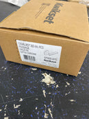 Kwikset 720HFLSQT-26D Halifax Lever with Square Rose Passage Door Lock with 6AL Latch and RCS Strike Satin Chrome Finish