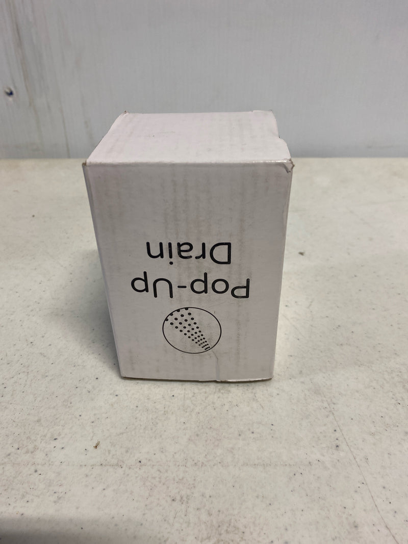 Pulse PT-PUD10-BN Pop-Up Drain with Toe-Tap Feature - Brushed Nickel