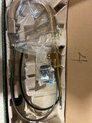 Brizo 63023LF-GLLHP Frank Lloyd Wright 1.8 GPM Single Hole Pull Down Kitchen Faucet with Square Spout - Less Handle - Luxe Gold