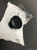 Schaub and Company 550-MB Heathrow 1-1/4" Contemporary Flat Disc Round Solid Brass Cabinet Knob - Matte Black