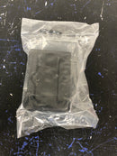 Deltana SDPA325U19 3-1/4 Inch Tall Adjustable Pocket Door Lock for Passage - Flat Black