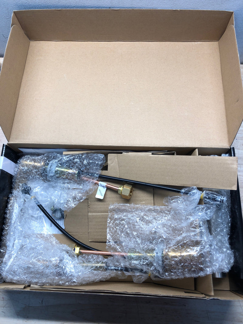 Signature Hardware SHWSCBW807BG Berwyn 1.2 GPM Widespread Bathroom Faucet with Pop-Up Drain Assembly - Brushed Gold