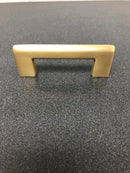 Emtek 86161US4 Trail 3 Inch Center to Center Handle Cabinet Pull - Satin Brass