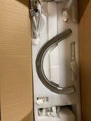 Grohe 29302000 Defined Floor Mounted Tub Filler with Built-In Diverter and Hand Shower - Less Rough In - Starlight Chrome