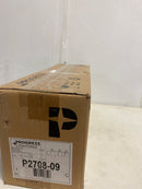 Progress lighting P2708-09 Gather Collection 3-Light Brushed Nickel Etched Glass Traditional Bath Vanity Light