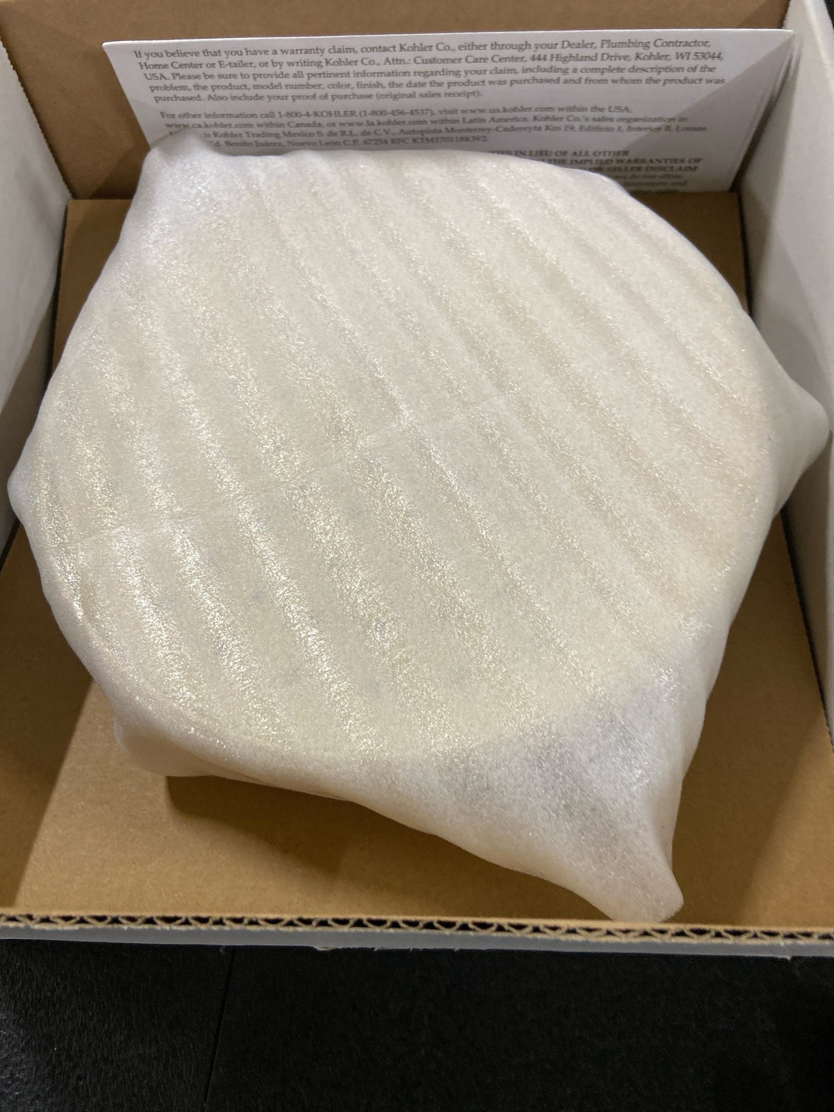 Kohler K-13692-2MB Traditional Round 8" Single Function 2.5 GPM Rainhead with MasterClean Sprayface and Katalyst Air-Induction Technology - Vibrant Brushed Moderne Brass