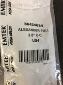 Emtek Alexander 3-1/2 Inch Center to Center Handle Cabinet Pull
