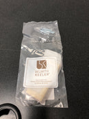 Belwith Keeler B077987BGB Coventry 3" Center to Center Square Grip Cabinet Handle / Drawer Pull - Brushed Golden Brass