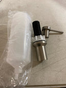 Moen Spot Resist Stainless Deck Mounted Kitchen Lotion or Soap Dispenser with Above the Sink Refillable Bottle, 3942SRS