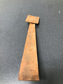 Signature Hardware 302794 Rustic Gate Rim Latch - Rust