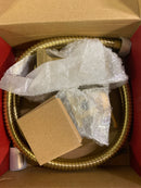 Pfister HSK-02SHWBG Modern Square 2-piece Handshower Holder - Brushed Gold